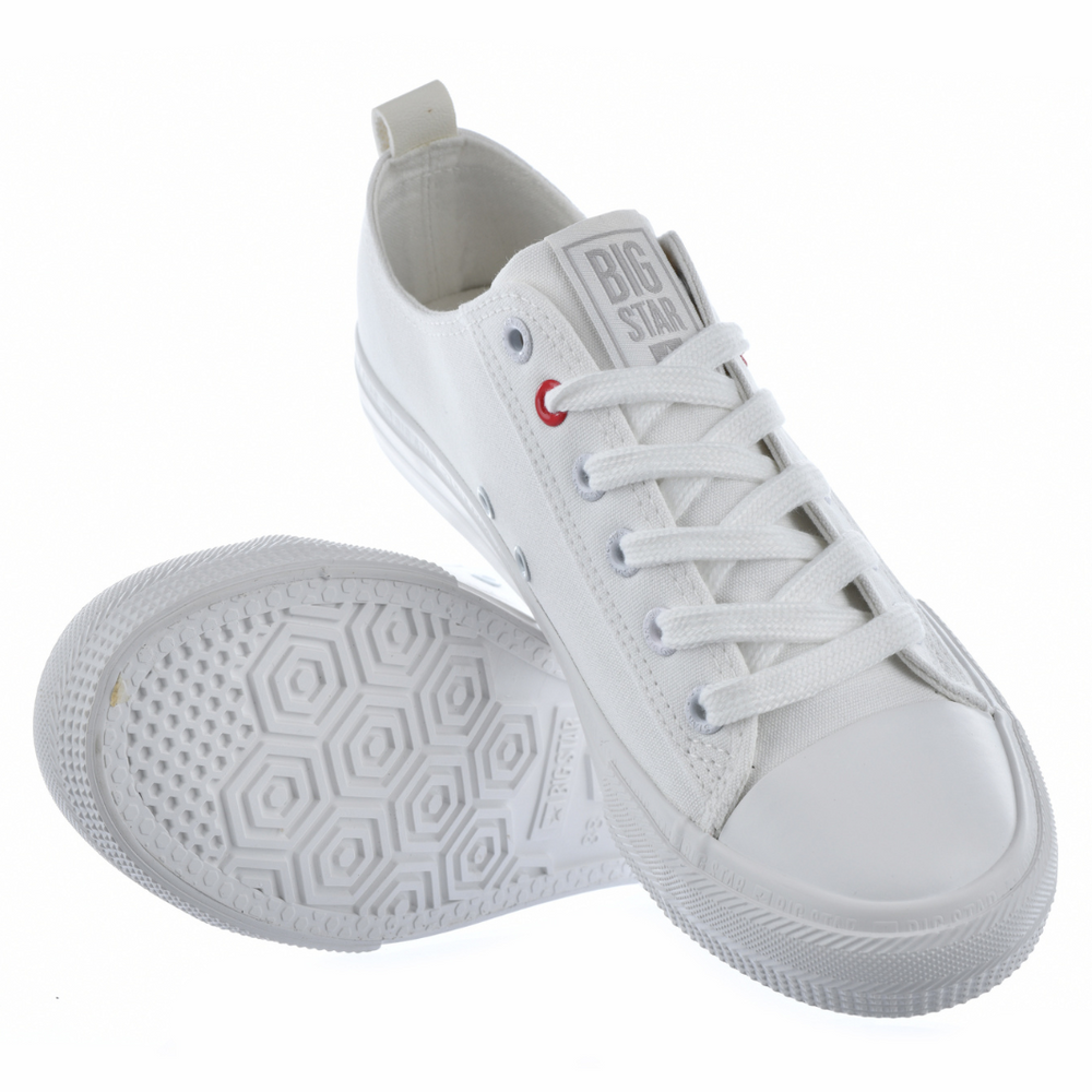 Białe trampki damskie Big Star 