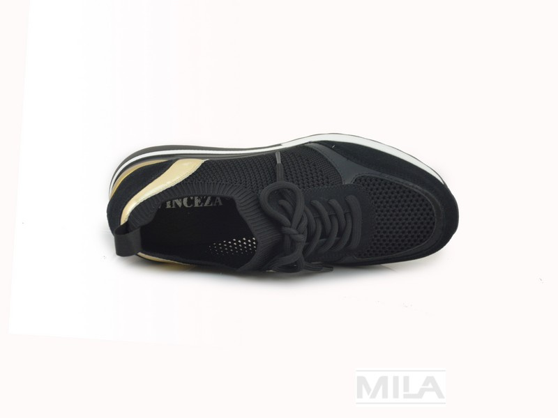 Sneakersy VINCEZA 21-10592 czarne