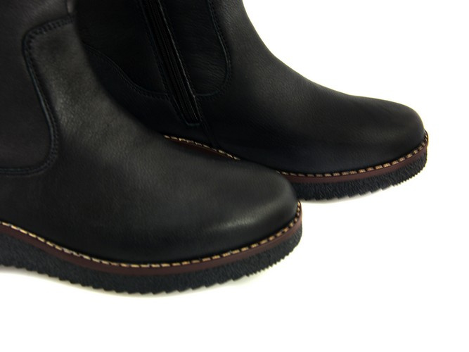 Черевики на танкетці RIEKER Y4693-00 чорні