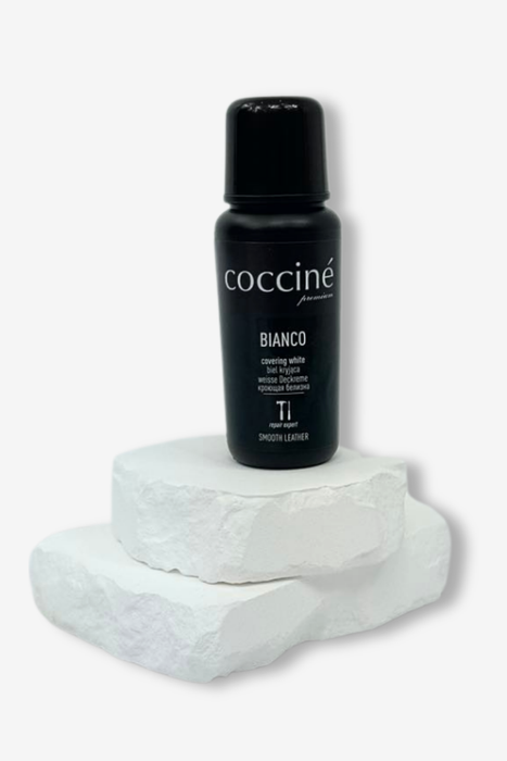 Biała pasta do butów kryjąca Coccine