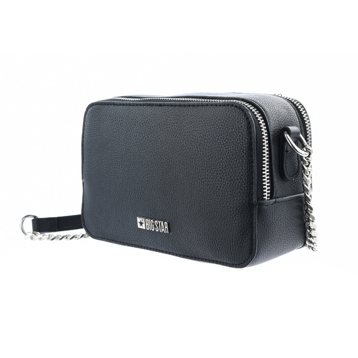 Mała damska czarna torebka miejska BIG STAR