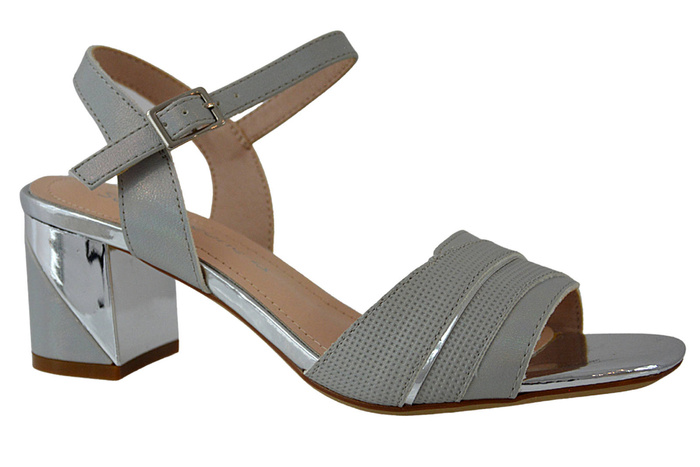 Срібні босоніжки Sergio Leone SK 899