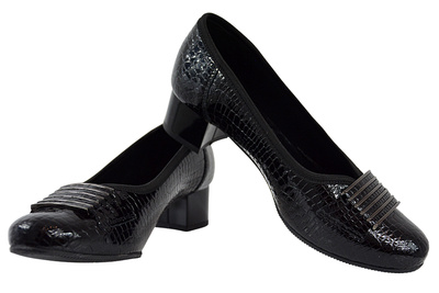 Чорні туфлі на високих підборах KOSTEX 2205 D3525