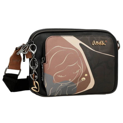 Mała listonoszka trzykomorowa brązowa Anekke Heartbeat