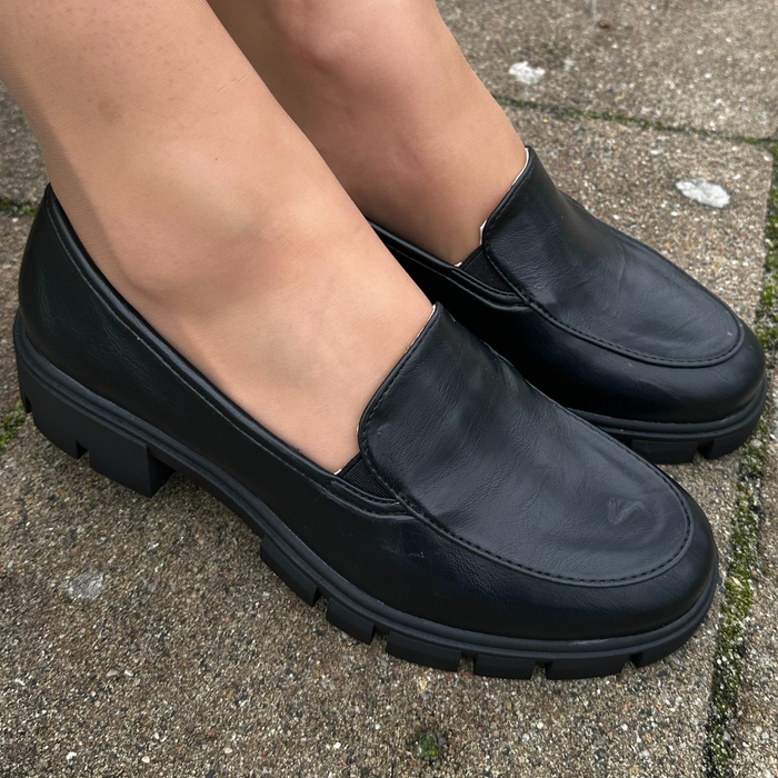 Чорні жіночі мокасини M. Daszyński