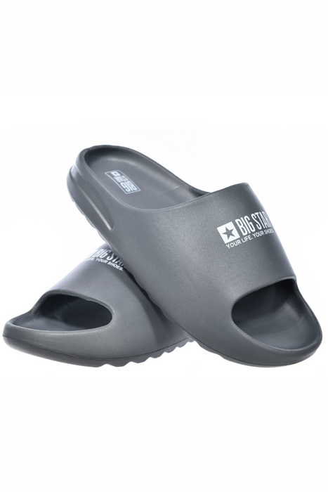 Чоловічі сірі шльопанці для басейну Big Star