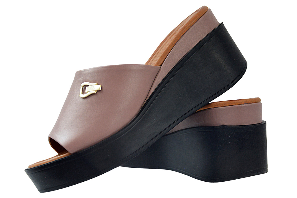 Klapki Ravini 1062 R2839 cappucino