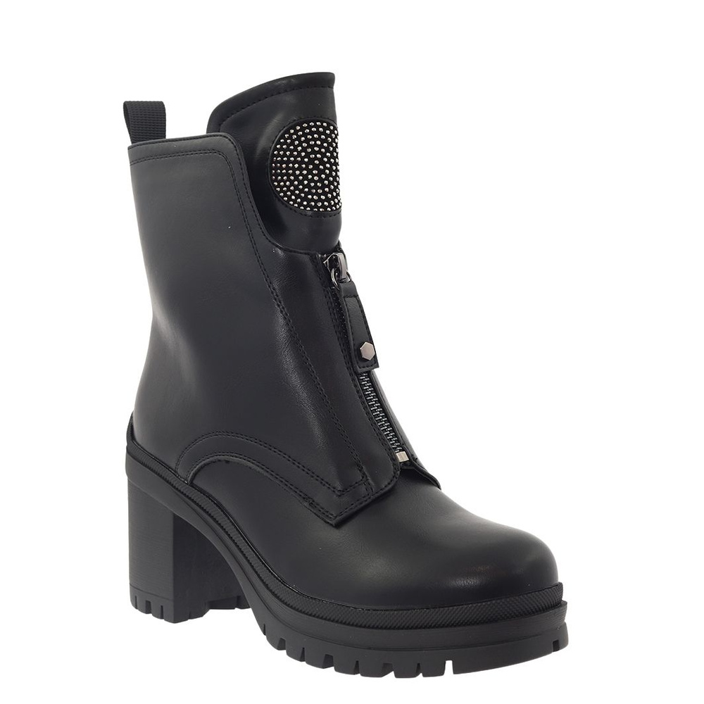 Vnceza чорні ботильйони на високих підборах