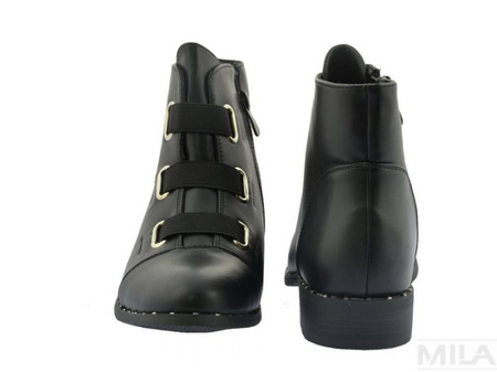 Stylowe botki Filippo z gumką DBT527/18