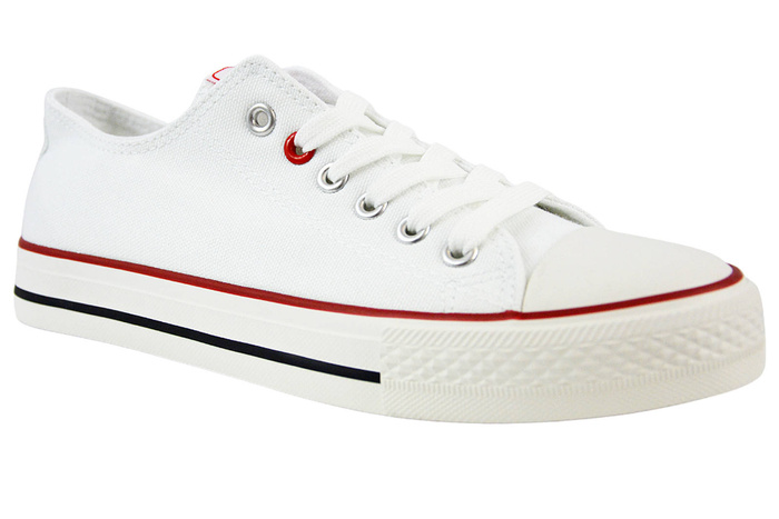 Trampki News 8SP30-4723 białe