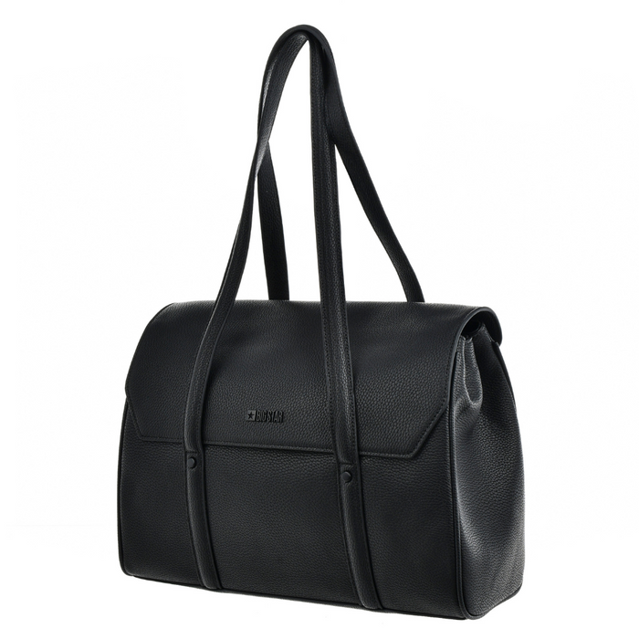 Чорна жіноча сумка-шоппер Big Star з екошкіри