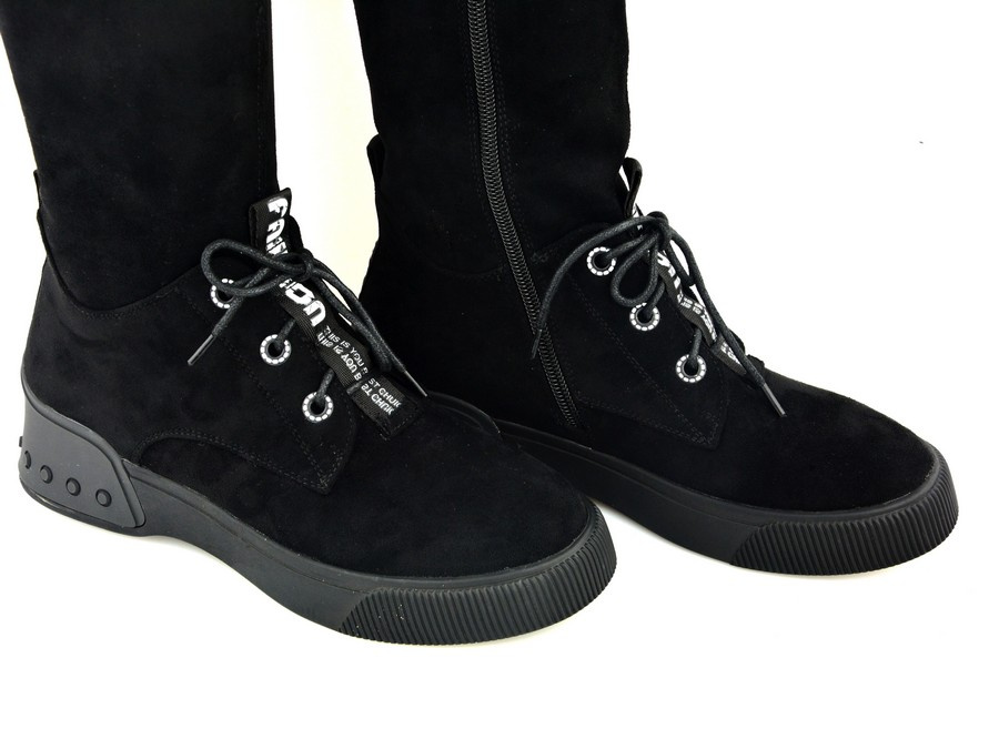 Довгі замшеві чоботи ARTIKER 49C0480