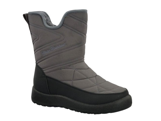 NEWS 21-SN26-4276 сірі снігові черевики