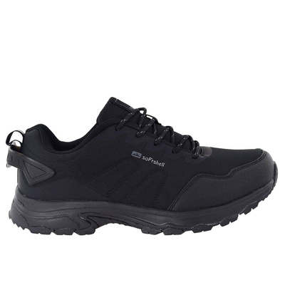 Męskie buty trekkingowe czarne McBraun