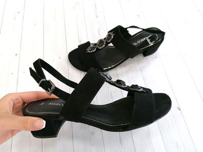 Sandały Marco Tozzi 2-28200-24 001 czarne