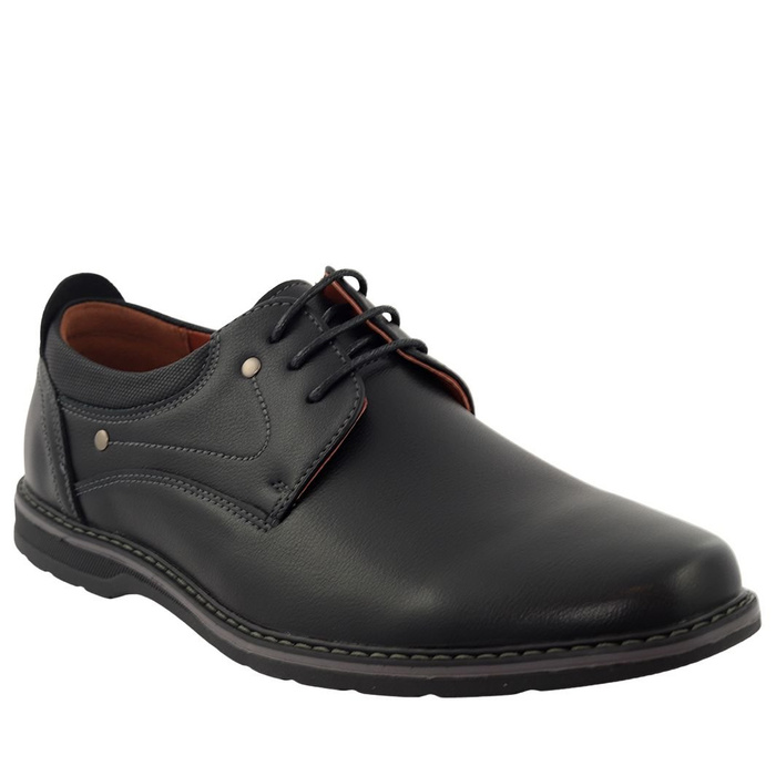 Eleganckie półbuty męskie czarne News