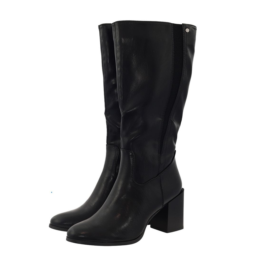 Kozaki czarne na obcasie M. Daszyński