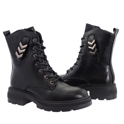 Жіночі утеплені ботильйони M. Daszyński 