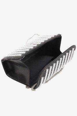 Жіноча чорна сумочка з подвійною ручкою і ремінцем Big Star