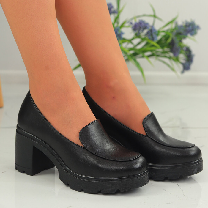 Potocki чорні туфлі на підборах