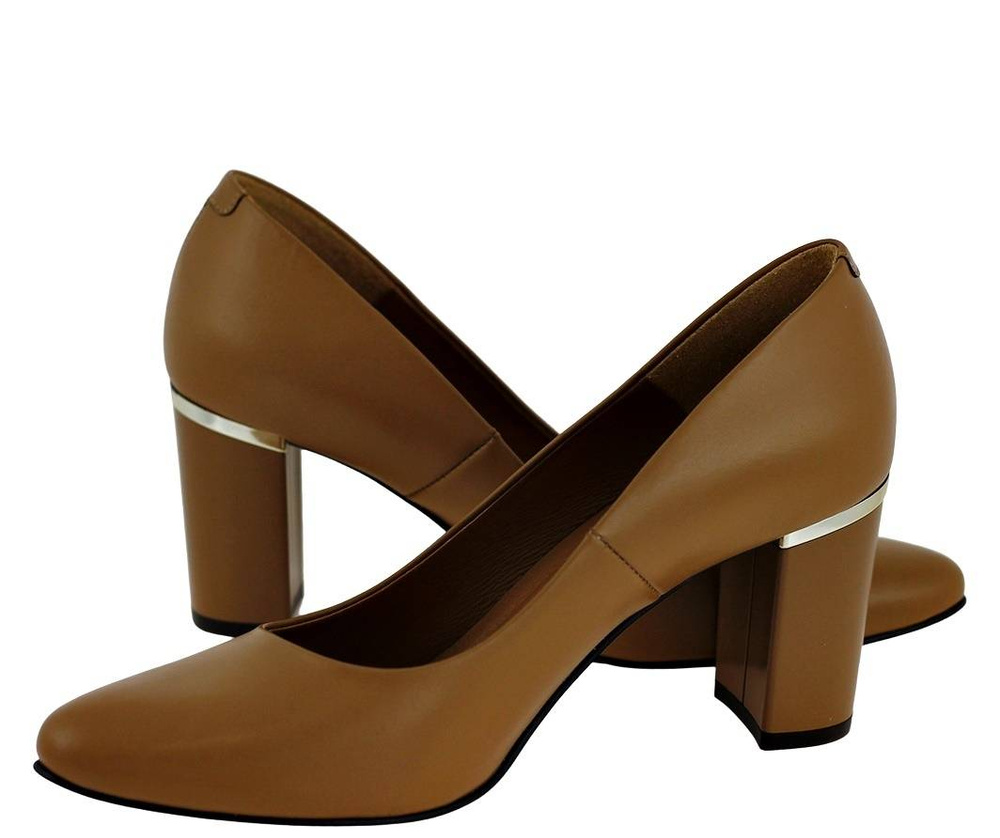 Туфлі-човники Clasicco на шпильці кольору іриски