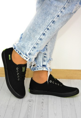 Trampki damskie BIG STAR JJ274261 czarne