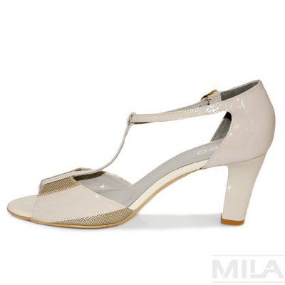 SANDAŁY EDEO 1945-517/745 BEŻOWE