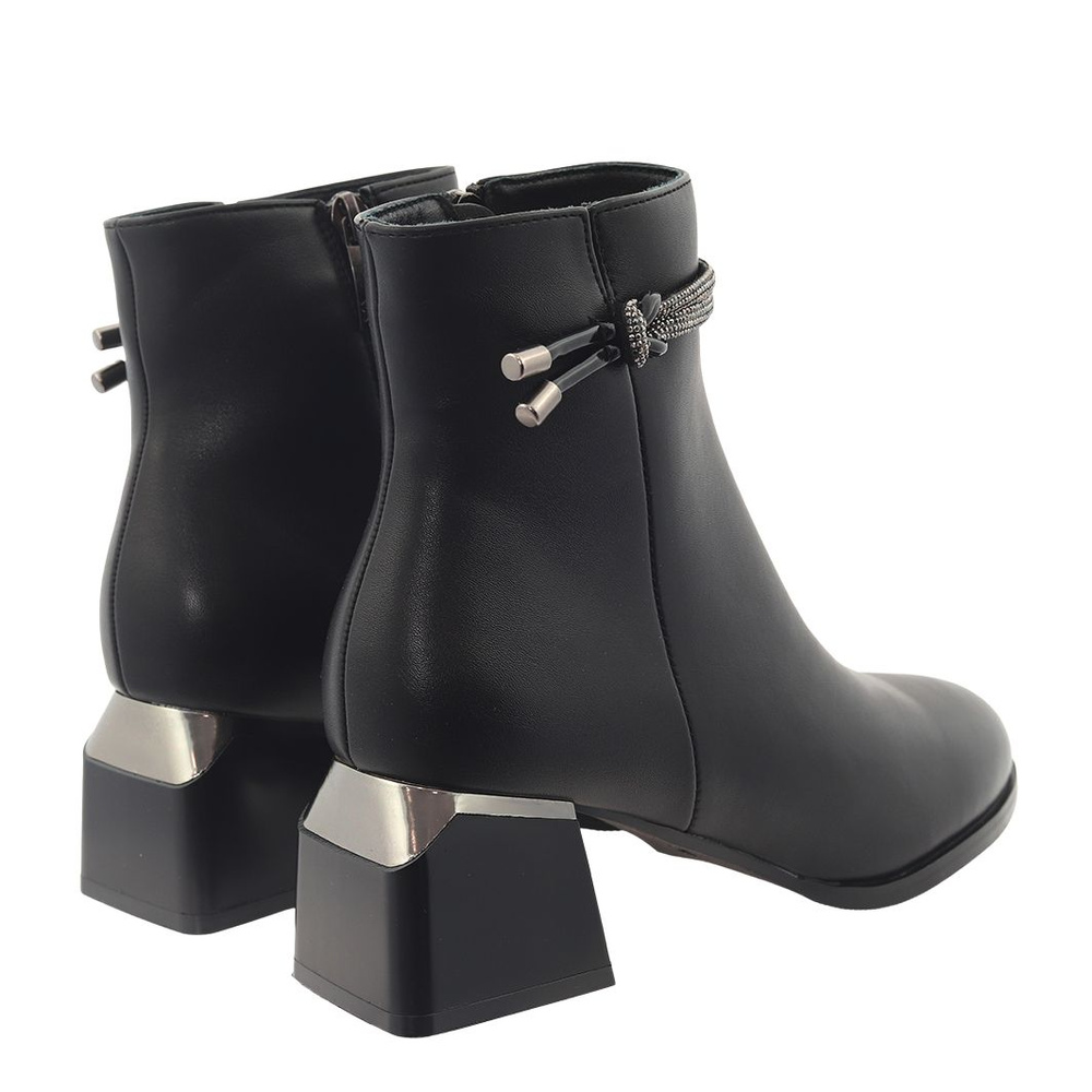 Чорні ботильйони з колодкою Потоцького