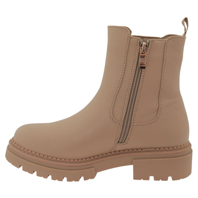 Botki damskie taupe La.fi