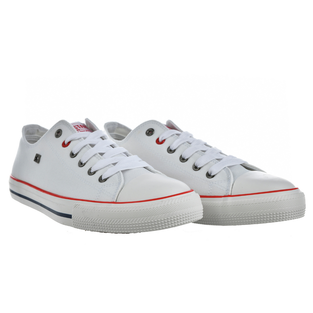 Білі чоловічі кросівки Big Star на шнурівці