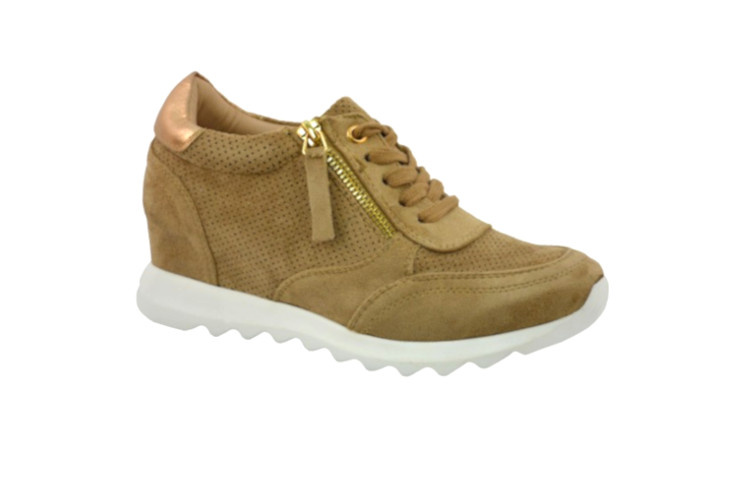 Sneakersy M. Daszyński SA170-10 beżowe