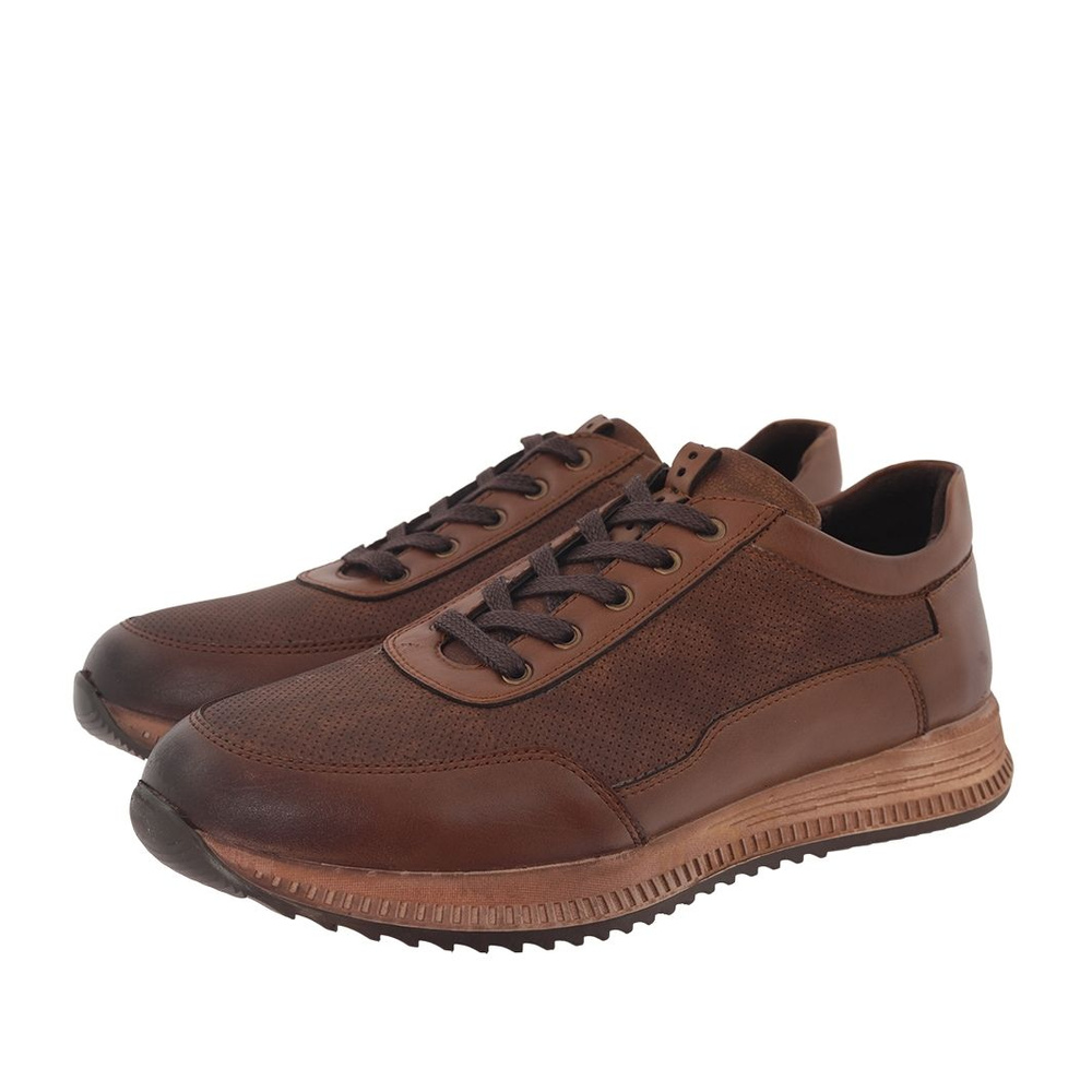 Półbuty sportowe męskie rudy T.Sokolski