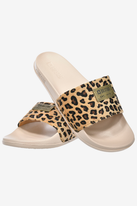 Жіночі чорні замшеві шльопанці на платформі Big Star