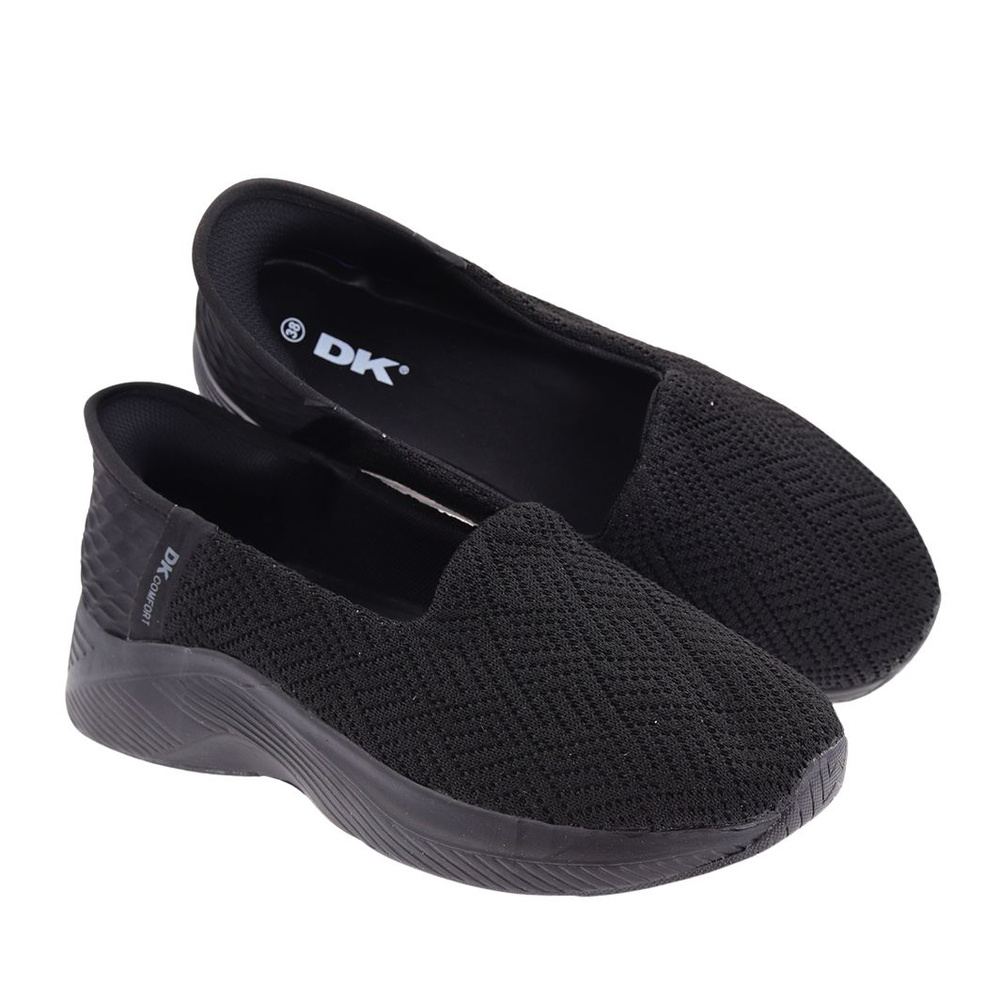 Buty damskie sportowe czarne DK