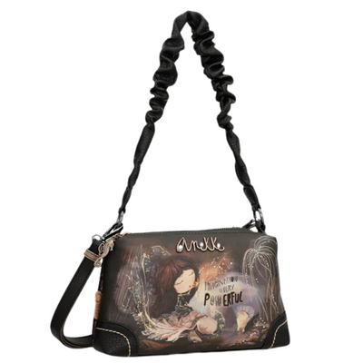 Mała listonoszka trzykomorowa na podwójnym pasku Anekke Dreamverse