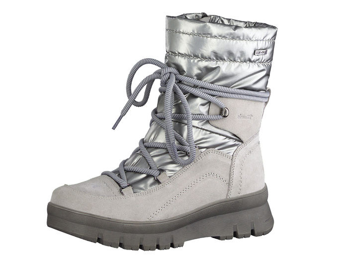 Śniegowce Tamaris 8-86413-29 204 jasnoszare