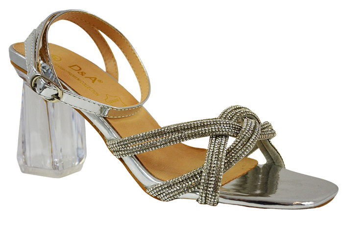 Срібні босоніжки D&A MR-13