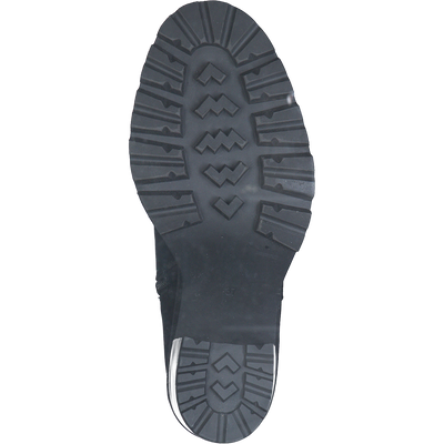 Черевики челсі на високому каблуці, чорні, 2-25451-41 Marco Tozzi