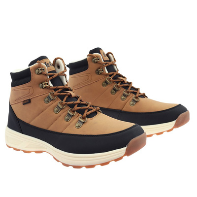 Trekkingi męskie brązowe sznurowane Lee Cooper