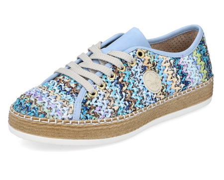 Półbuty Rieker L7843-90 multicolor