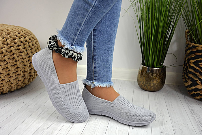 Tenisówki News 9TX02-1016 szare