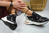 Sneakersy Vinceza 22-10728 czarno - różowe