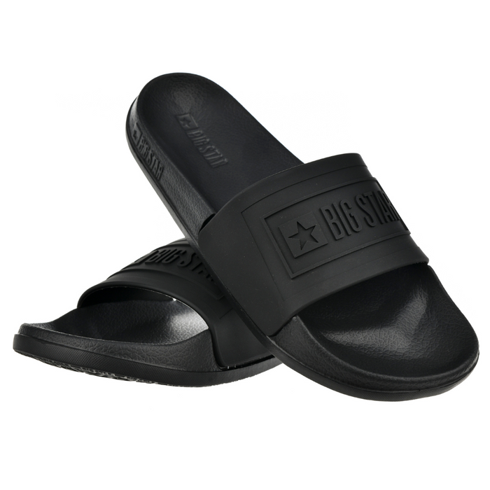 Чорні жіночі спортивні шльопанці для басейну від Big Star