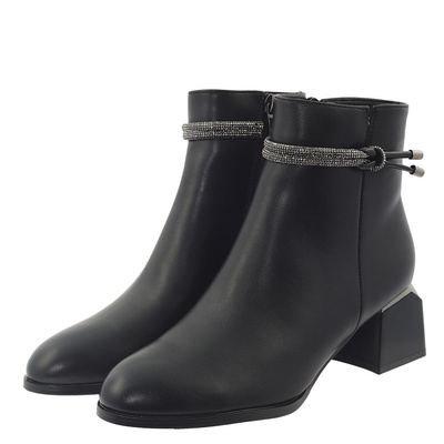 Чорні ботильйони з колодкою Потоцького