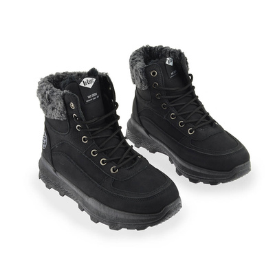Botki trapery Lee Cooper LCJ-22-44-1362 czarne ocieplane