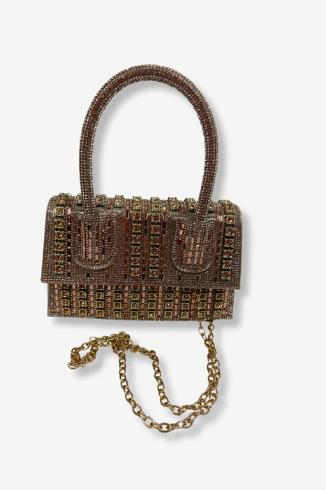 Kopertówka szampańska z cyrkoniami 