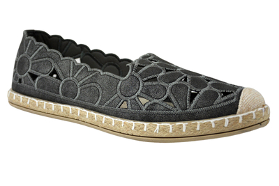 Espadryle News 22TX02-4503 szare