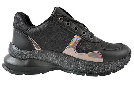  Sneakersy Navy Dot 22-66001 czarne