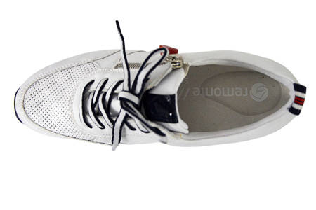 Sneakersy Remonte D3207-80 białe