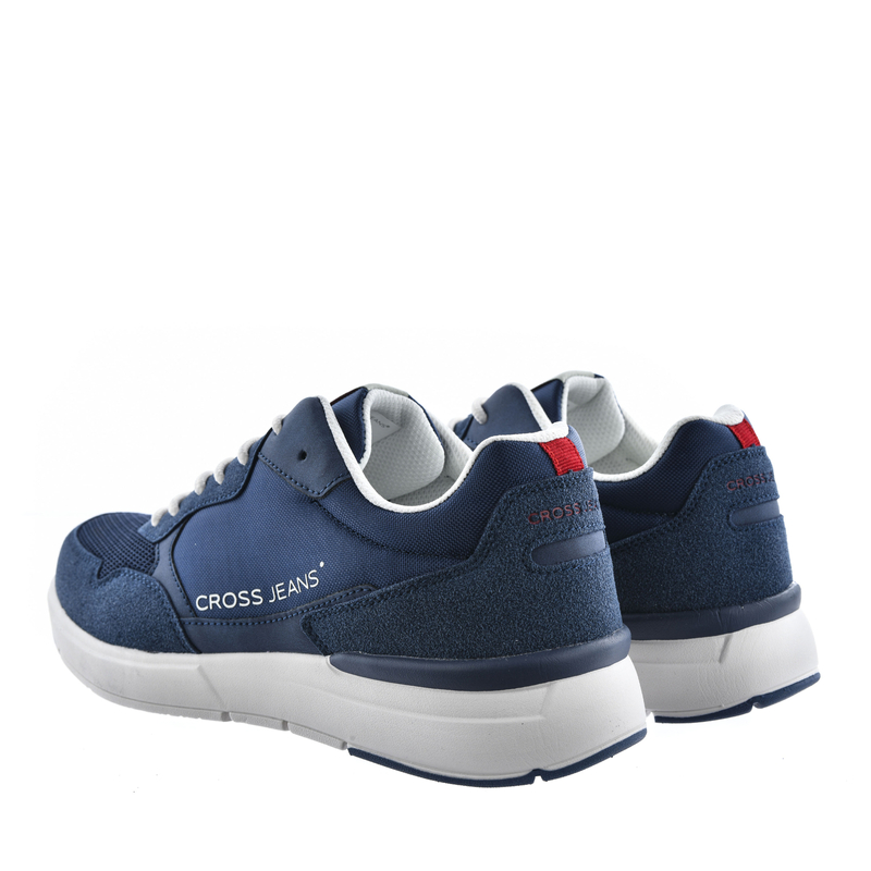 Sneakersy męskie granatowe  Cross Jeans LL1R4051C